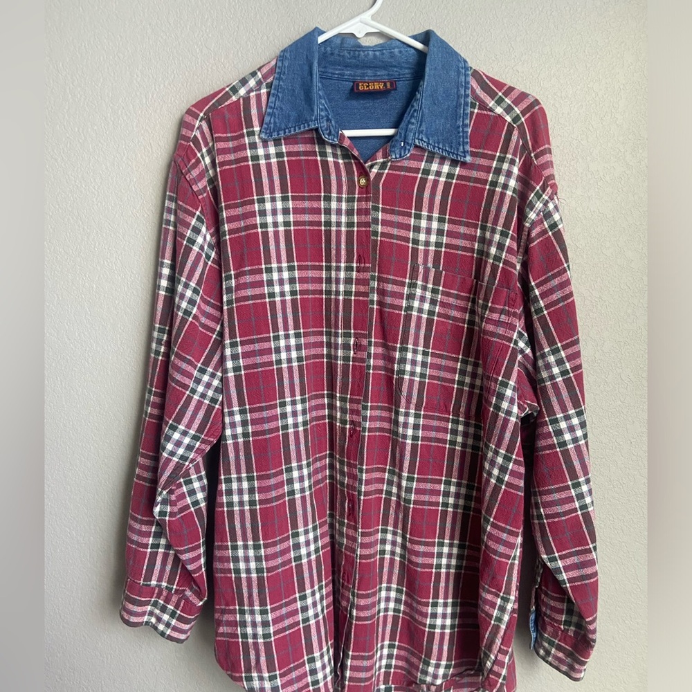Vintage faded glory button down